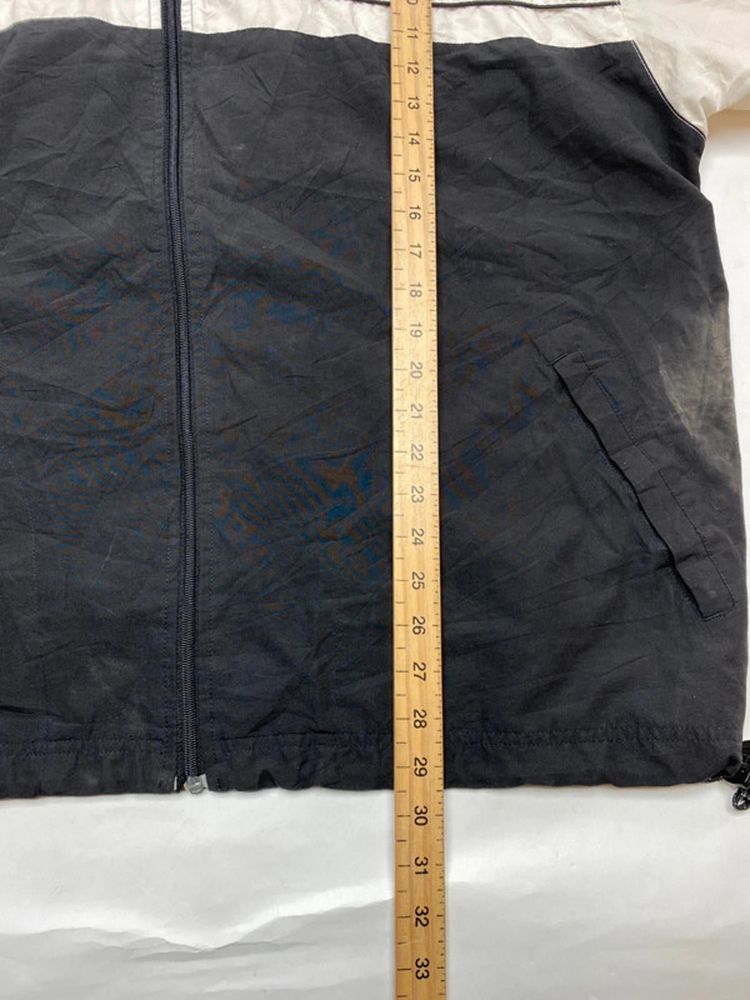 Reebok Vintage Two-Tone Hooded Windbreaker Jacket (Men’s XL/2XL) imagen 3