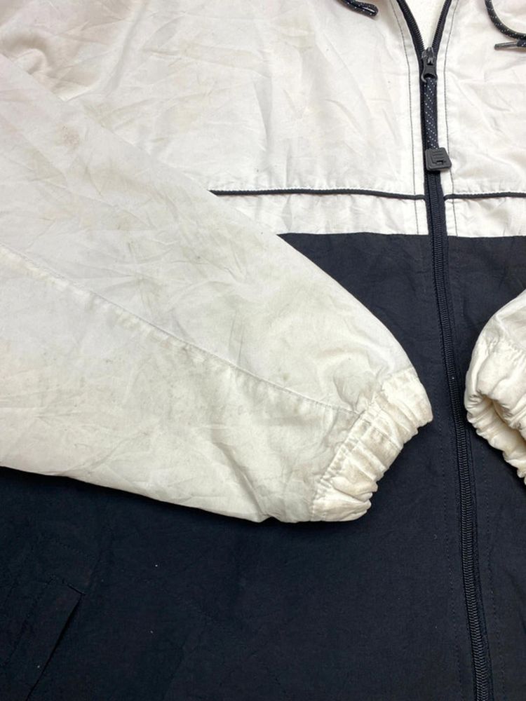 Reebok Vintage Two-Tone Hooded Windbreaker Jacket (Men’s XL/2XL) imagen 10