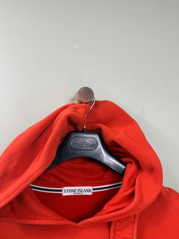Stone Island Red Hoodie 4