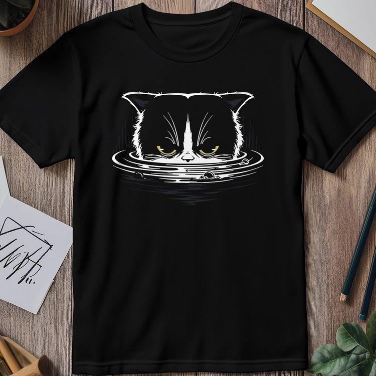Angry Cat Face T-Shirt