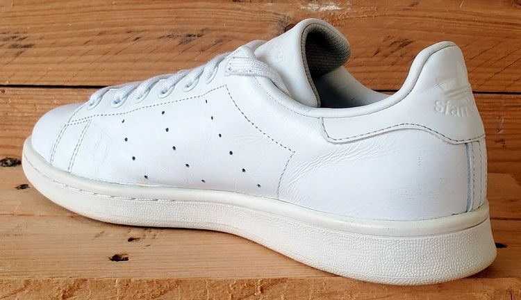 Adidas Stan Smith Low Leather Trainers UK9/US9.5/EU43 S75104 Triple Cloud White image 12