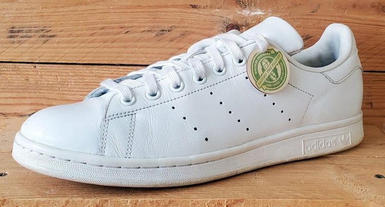 Adidas Stan Smith Low Leather Trainers UK9/US9.5/EU43 S75104 Triple Cloud White image 13