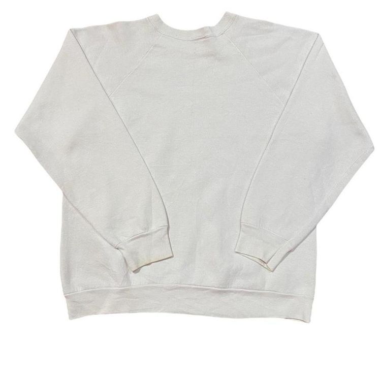 Vintage SuperBowl 25th Anniversary White Sweatshirt imagen 2