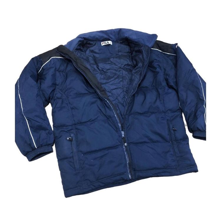 Fila Vintage Fila Navy Puffer Coat XXL product image