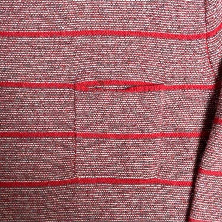Red Woolrich Striped Knit Jumper 4