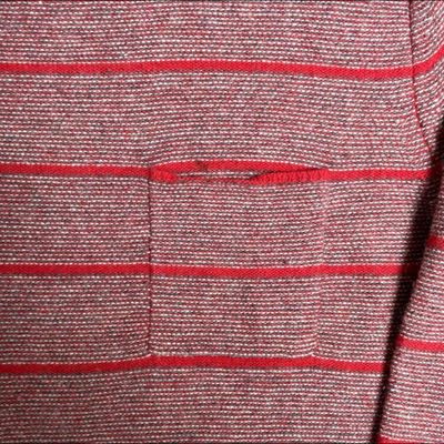 Red Woolrich Striped Knit Jumper 4