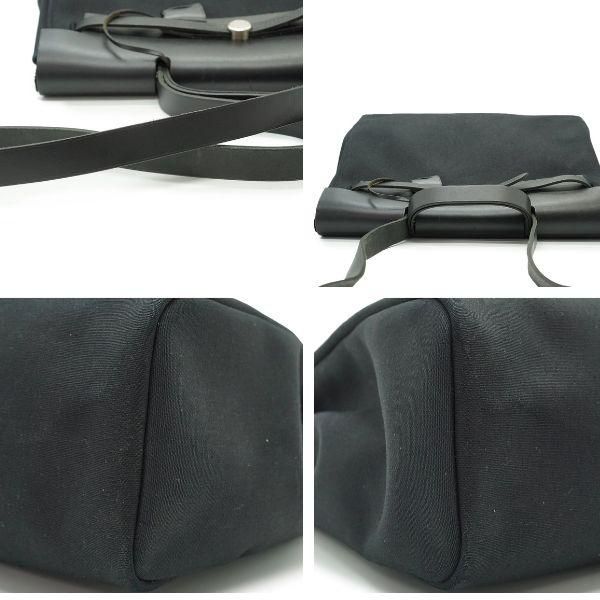 Hermes Vintage Cloth Shoulder Bag Herbag image 7
