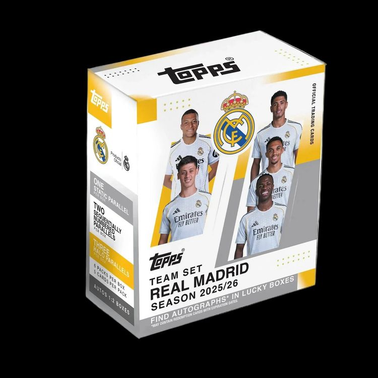 Topps Real Madrid Team Set Season 2025/26 Trading Cards