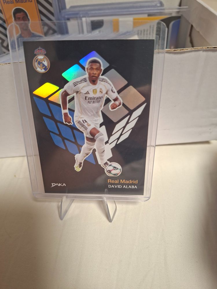 Real Madrid David Alaba numerada daka Football Trading Card