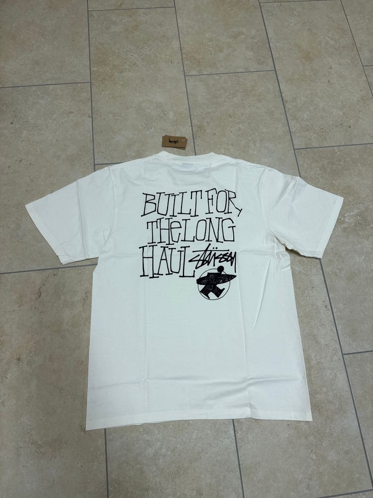 Stussy White Graphic T-Shirt image 1