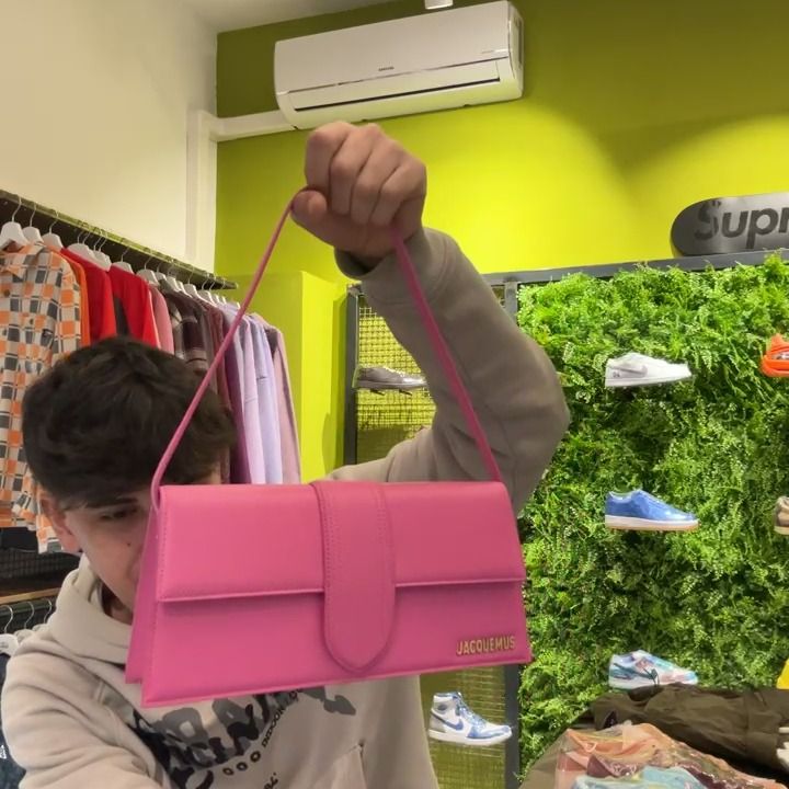 Jacquemus jacquemus bag fucsia long  product image