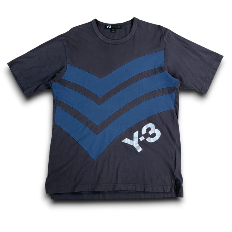 Adidas x Yohji Yamamoto 2015 graphic panelled spellout tee (M)