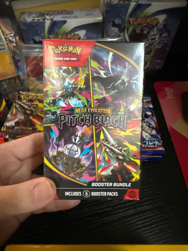 Pokémon Pokémon TCG Card Game Mega Evolution Pitch Black Booster Bundle product image