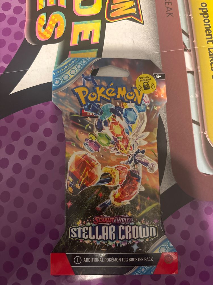 Pokémon Scarlet & Violet Stellar Crown Booster Pack