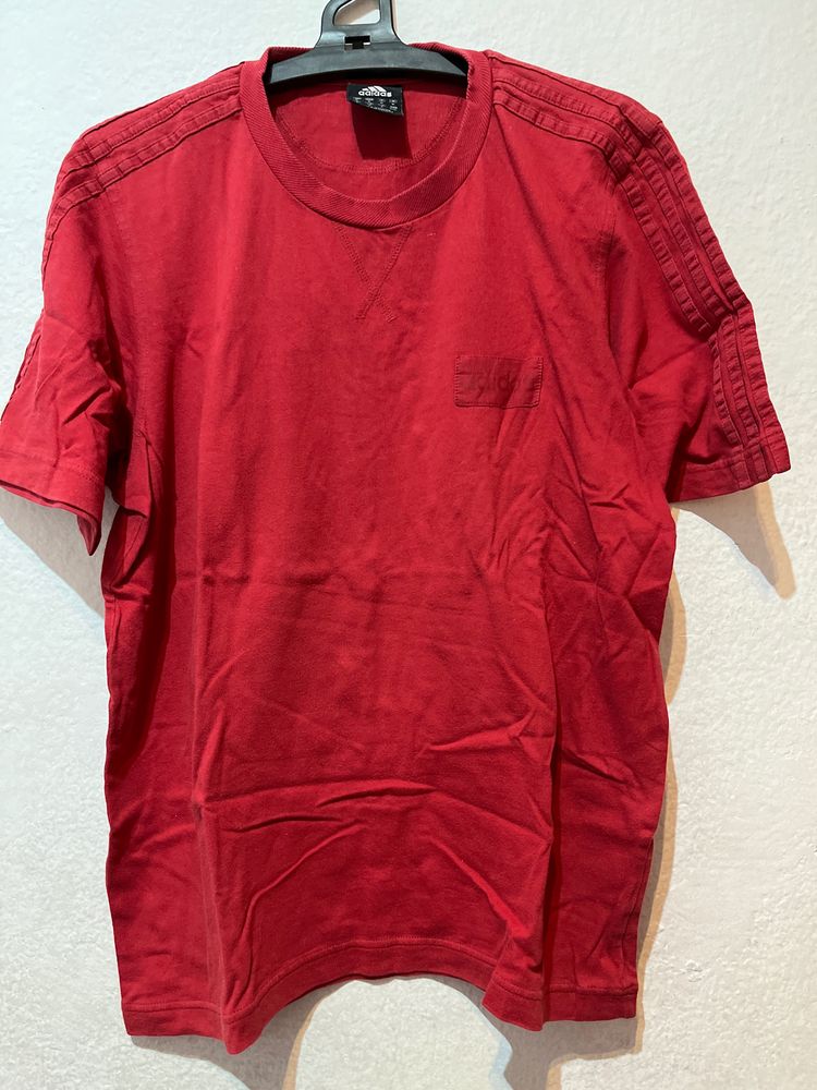 Adidas Red T-Shirt 3