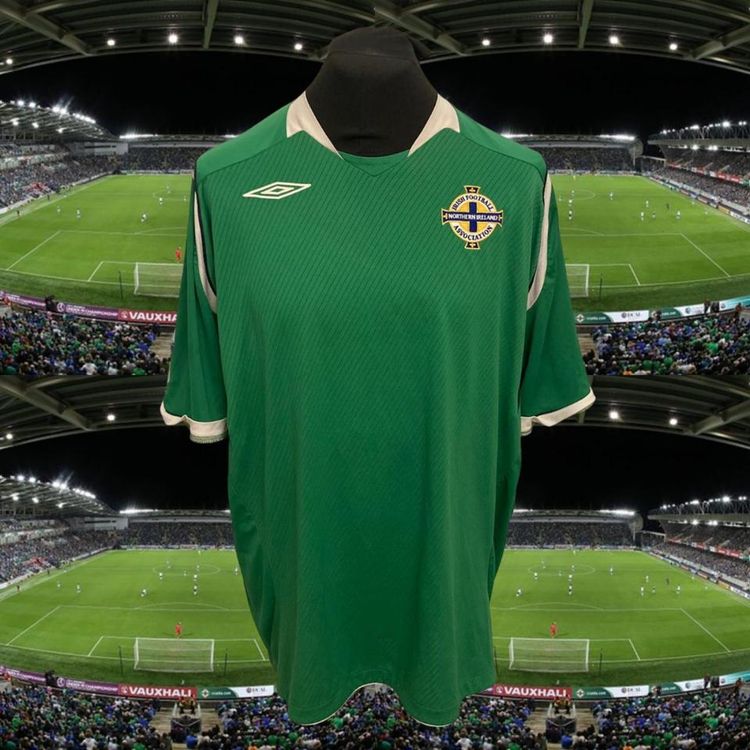 Umbro NORTHERN IRELAND 2008-10 HOME FOOTBALL SHIRT product image