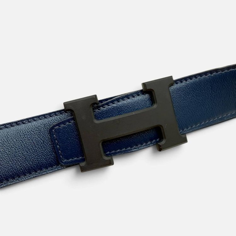 Fibbia da cintura H e pelle reversibile per cintura 32 mm image 2