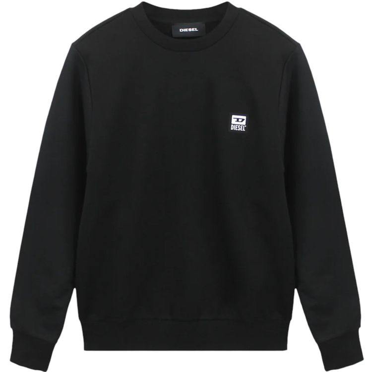DIESEL S-GIRK-K12 Mens Sweatshirt Crew Neck Regular Fit Pullover Casual Jumper 9