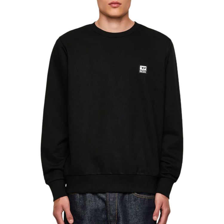 DIESEL S-GIRK-K12 Mens Sweatshirt Crew Neck Regular Fit Pullover Casual Jumper 5