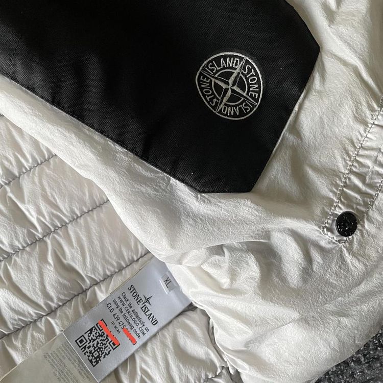 Stone Island Garment Died Micro Yarn Down Puffer Jacket image 4
