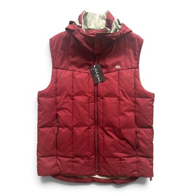 Lacoste Vintage Red Vest anni 90 / Smanicato Uomo