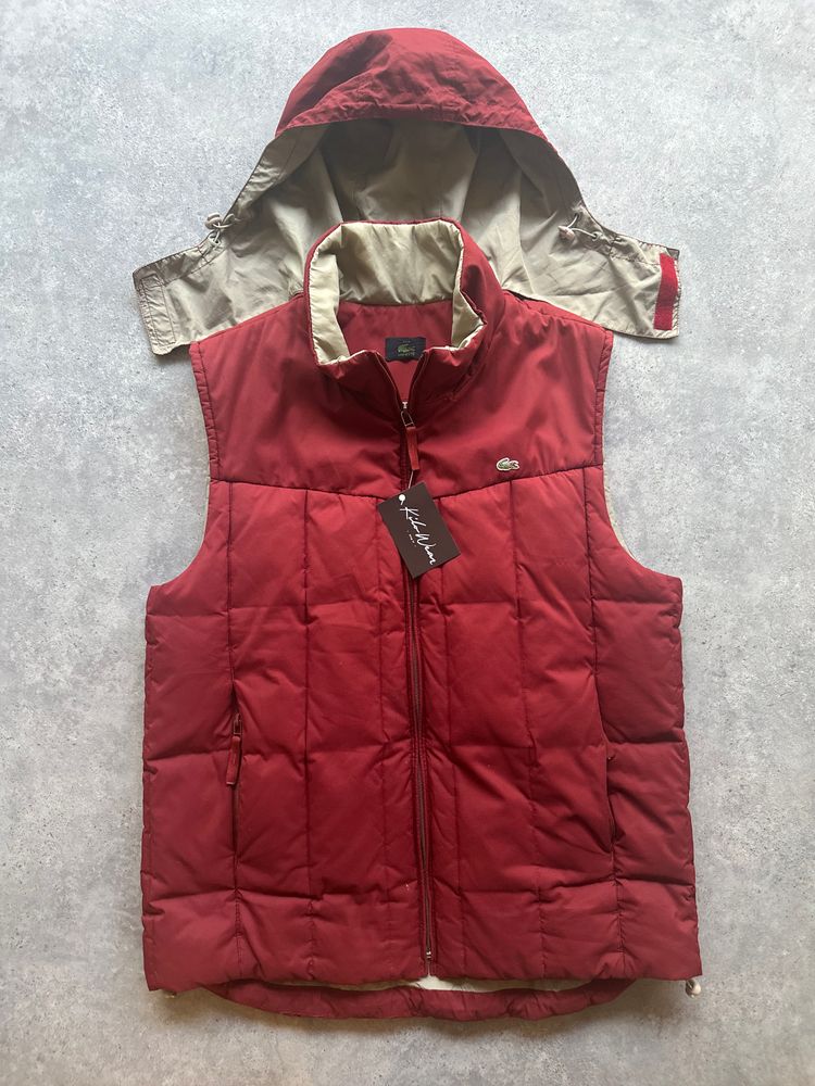 Lacoste Vintage Red Vest anni 90 / Smanicato Uomo