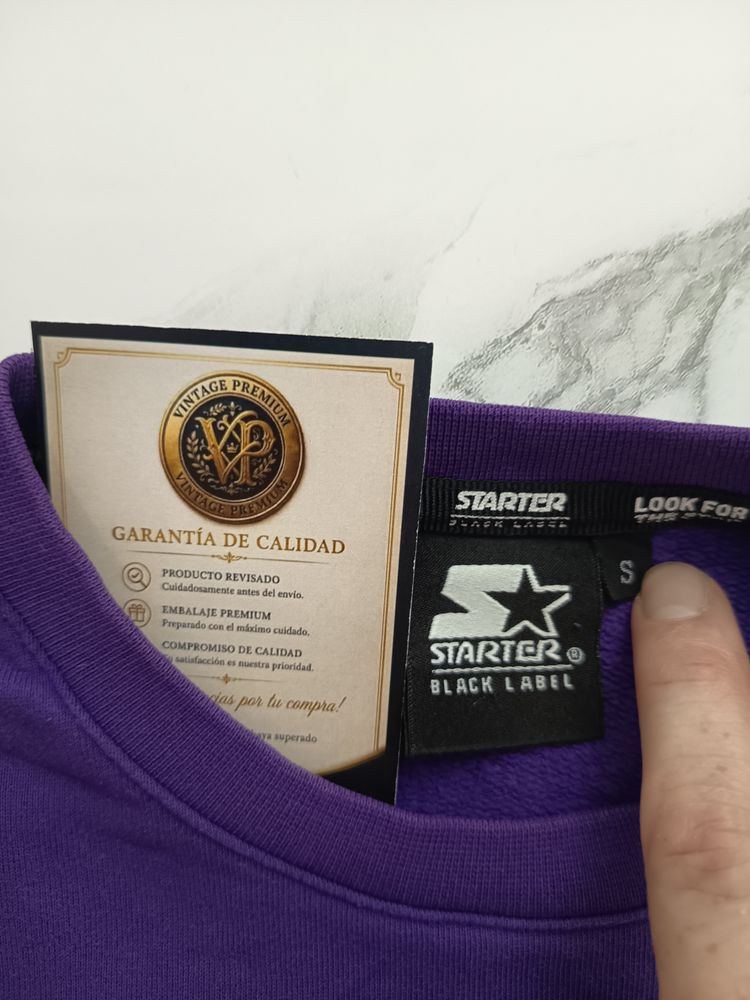 Starter Black Label Purple Sweatshirt imagen 5