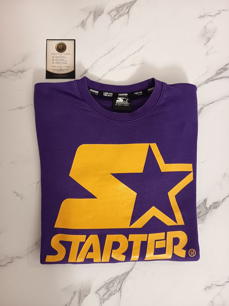 Starter Black Label Purple Sweatshirt imagen 9
