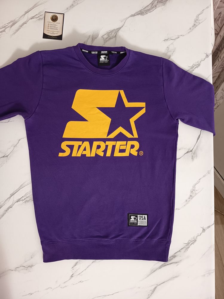 Starter Black Label Purple Sweatshirt imagen 2
