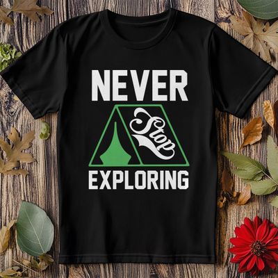 Never Stop Exploring T-Shirt 5