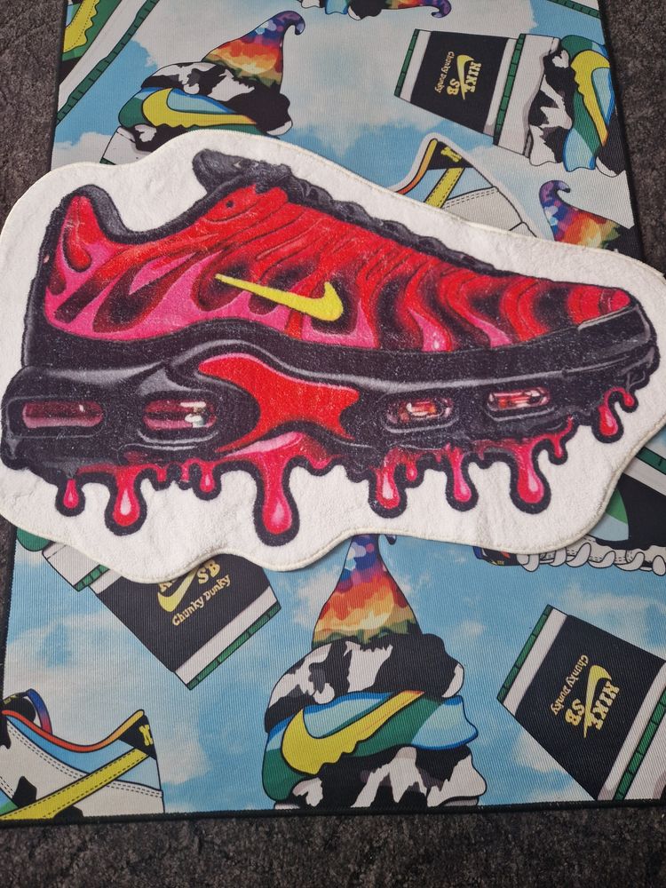 Nike TN Fireberry fluffy rug