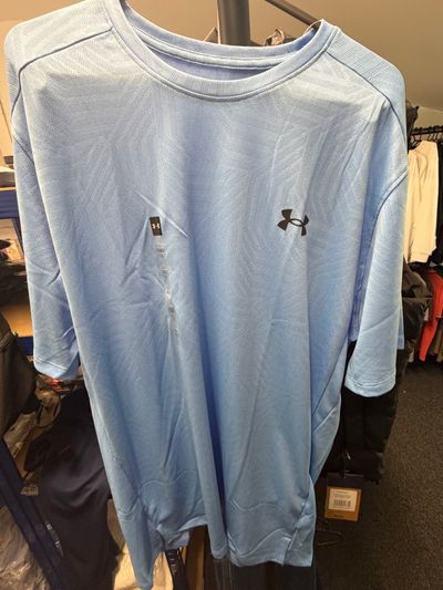 Under Armour Blue Short Sleeve Shirt