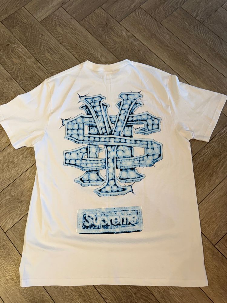 Immagine di Supreme White Graphic T-Shirt 4