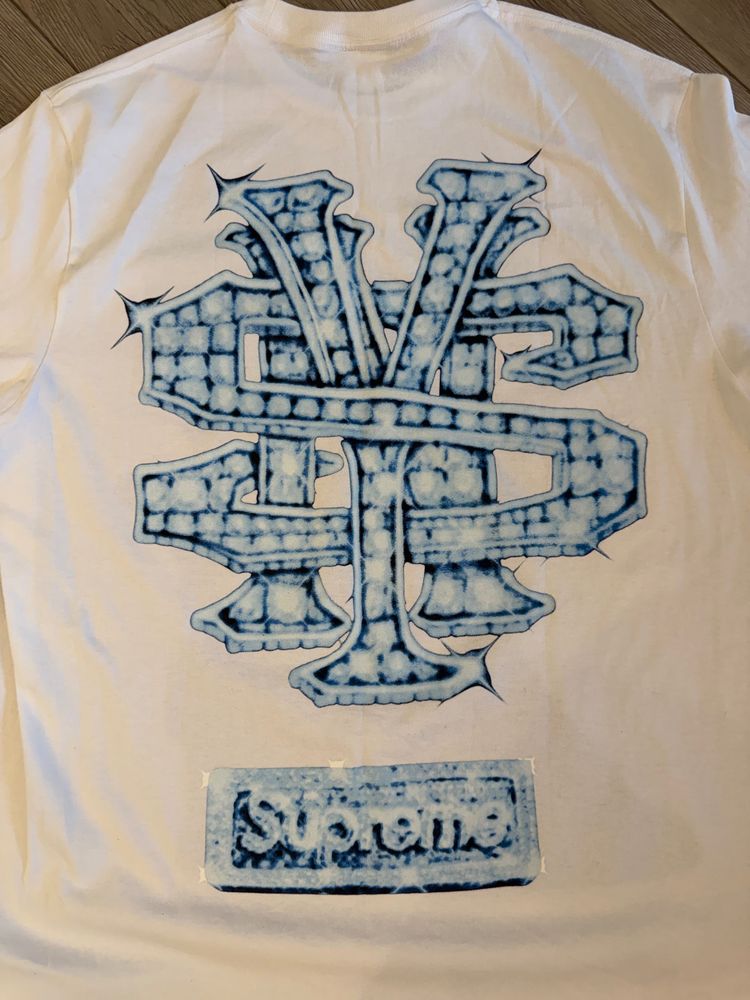 Immagine di Supreme White Graphic T-Shirt 2