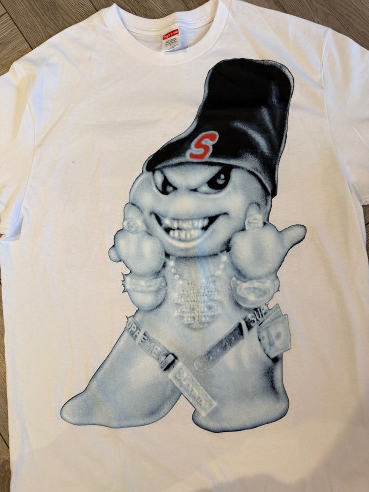 Supreme White Graphic T-Shirt
