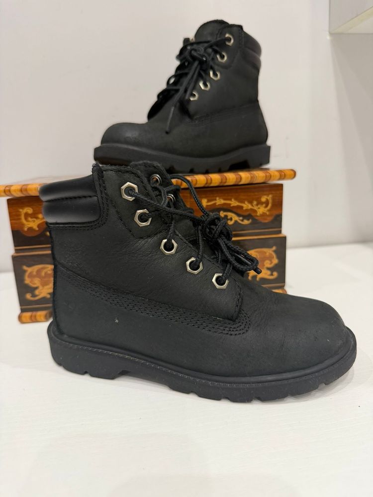 black leather boots 6