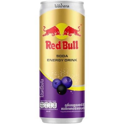 Red Bull Bluberry Blackcurrant Soda Energy Drink
