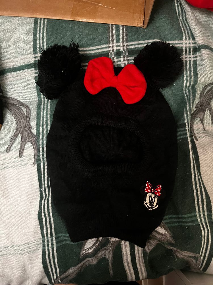 Other Black Knit Balaclava With Minnie Mouse Design product image