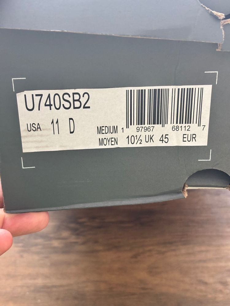 New Balance U740Sb2 Running Shoes 6