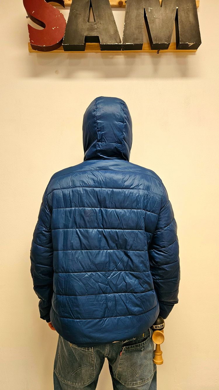 Timberlanmd Blue Hooded Puffer Jacket 3