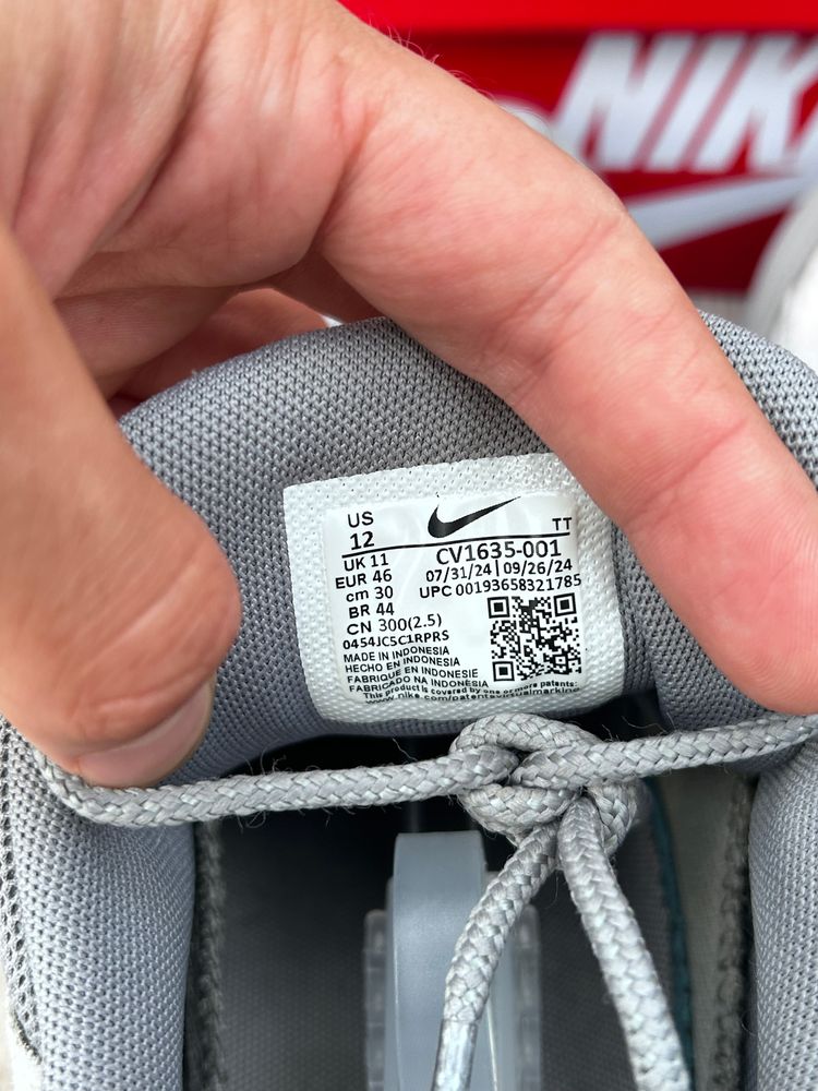 Nike Air Max 95 Retro Logo Trainers - ‘Grey Aqua Blue’ - Size UK 11 ( Pre-Loved ) image 10