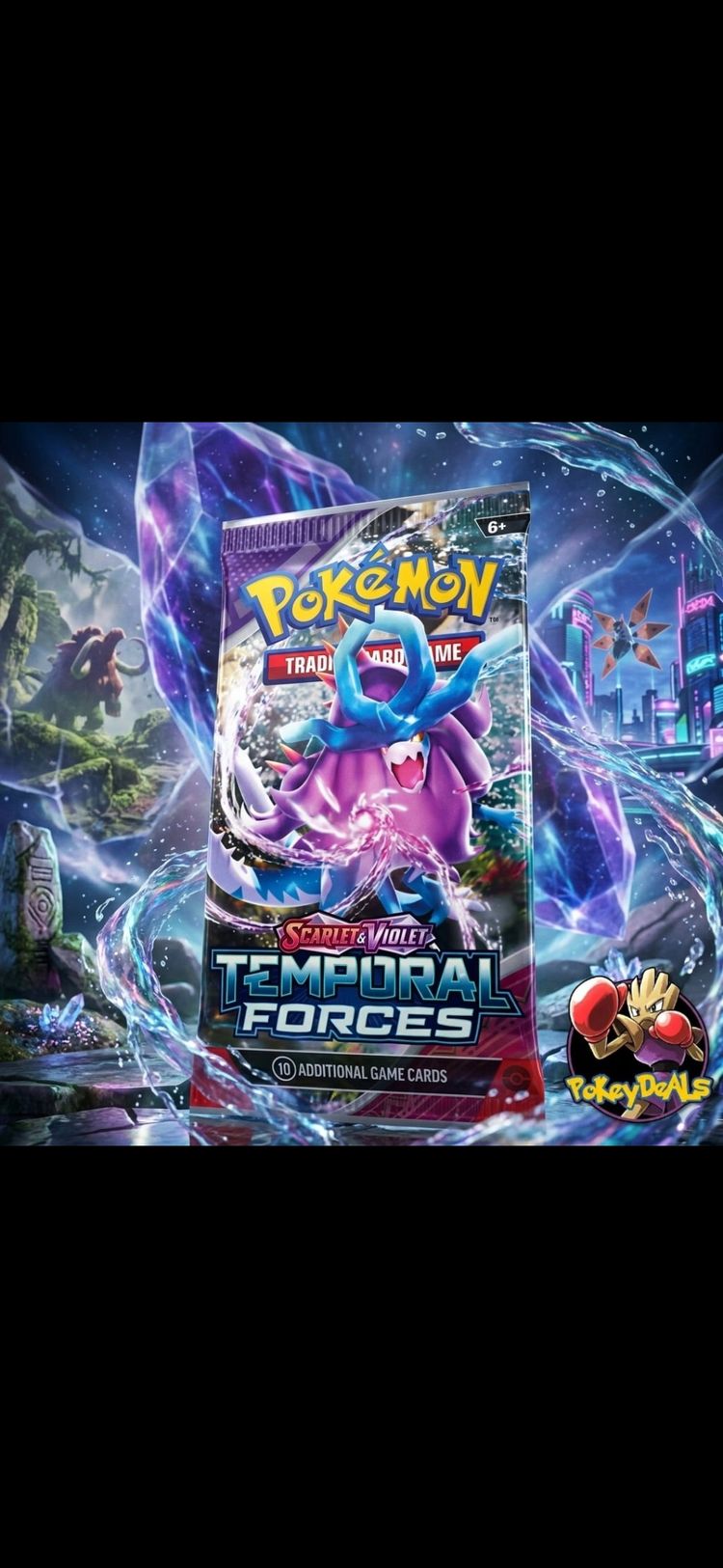 Pokémon Scarlet & Violet Temporal Forces Trading Card Game Booster Pack