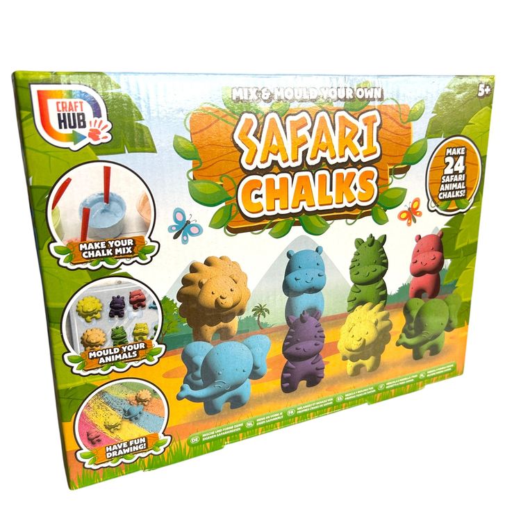 Safari Chalks Mix & Mould Your Own Set