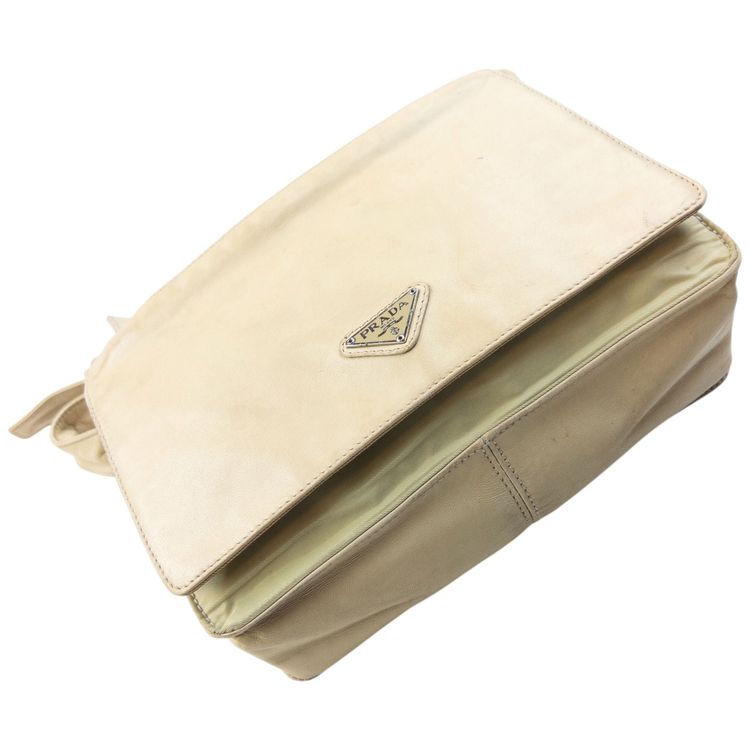Vintage 2000s Prada Leather Crossbody Bag 4