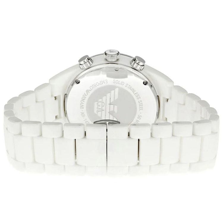 Emporio Armani AR1424 Silver Stainless Steel Watches For Men image 3