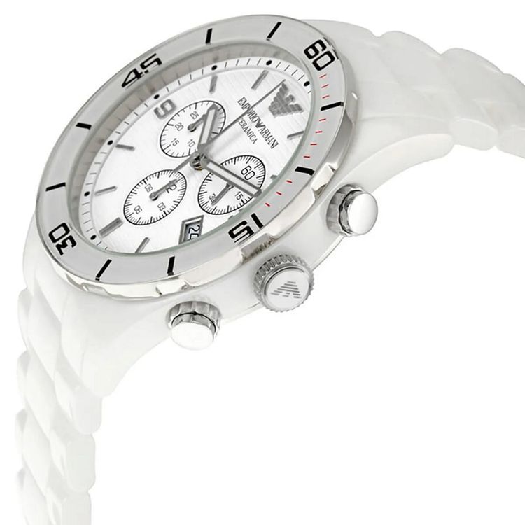Emporio Armani AR1424 Silver Stainless Steel Watches For Men image 6