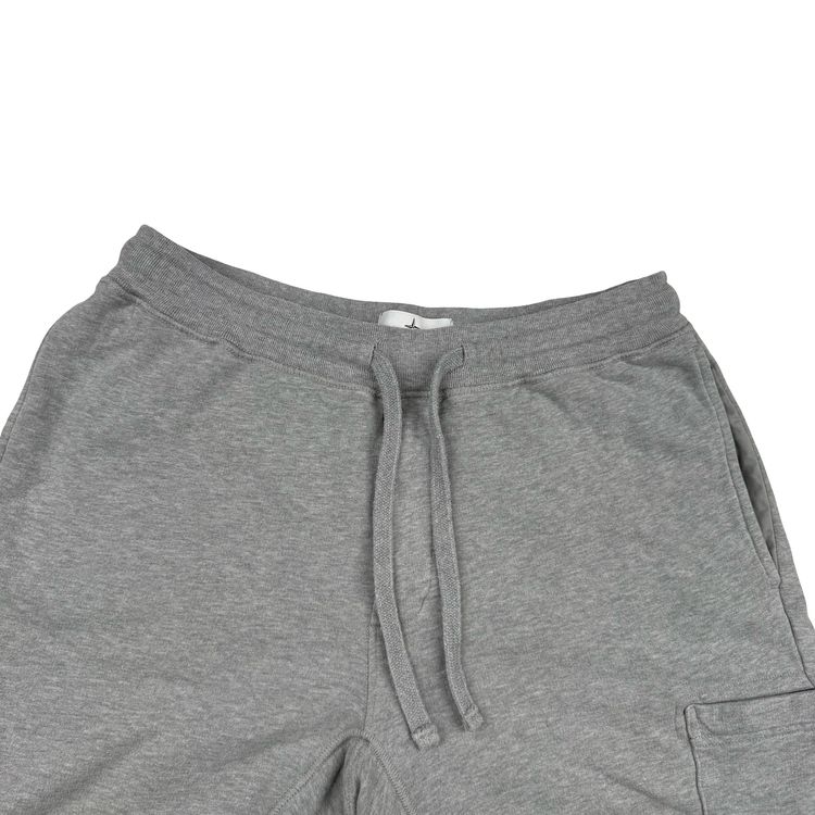 Stone Island 2021 Grey Thick Cotton Joggers - Large obraz 10