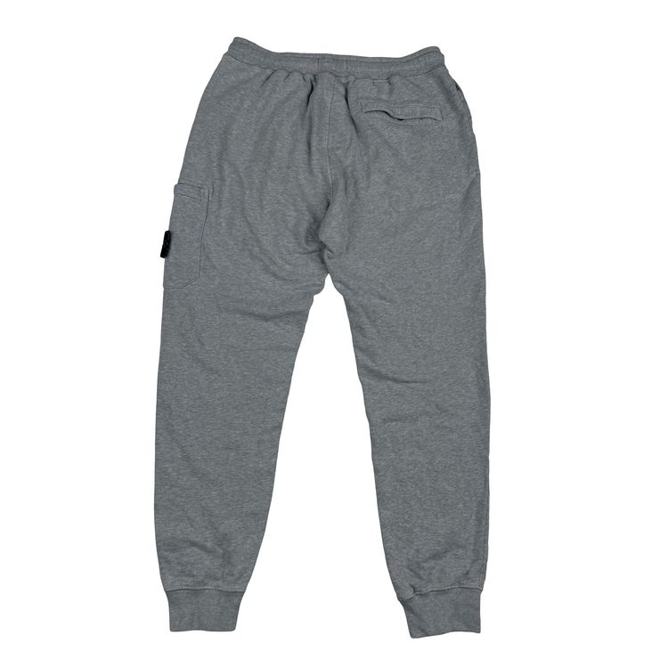 Stone Island 2021 Grey Thick Cotton Joggers - Large obraz 6
