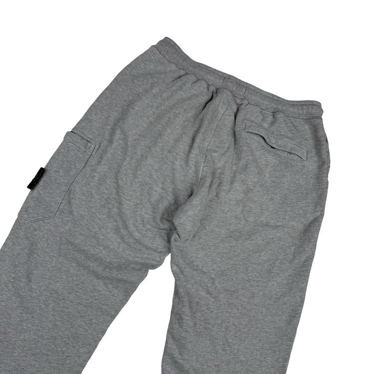 Stone Island 2021 Grey Thick Cotton Joggers - Large obraz 5