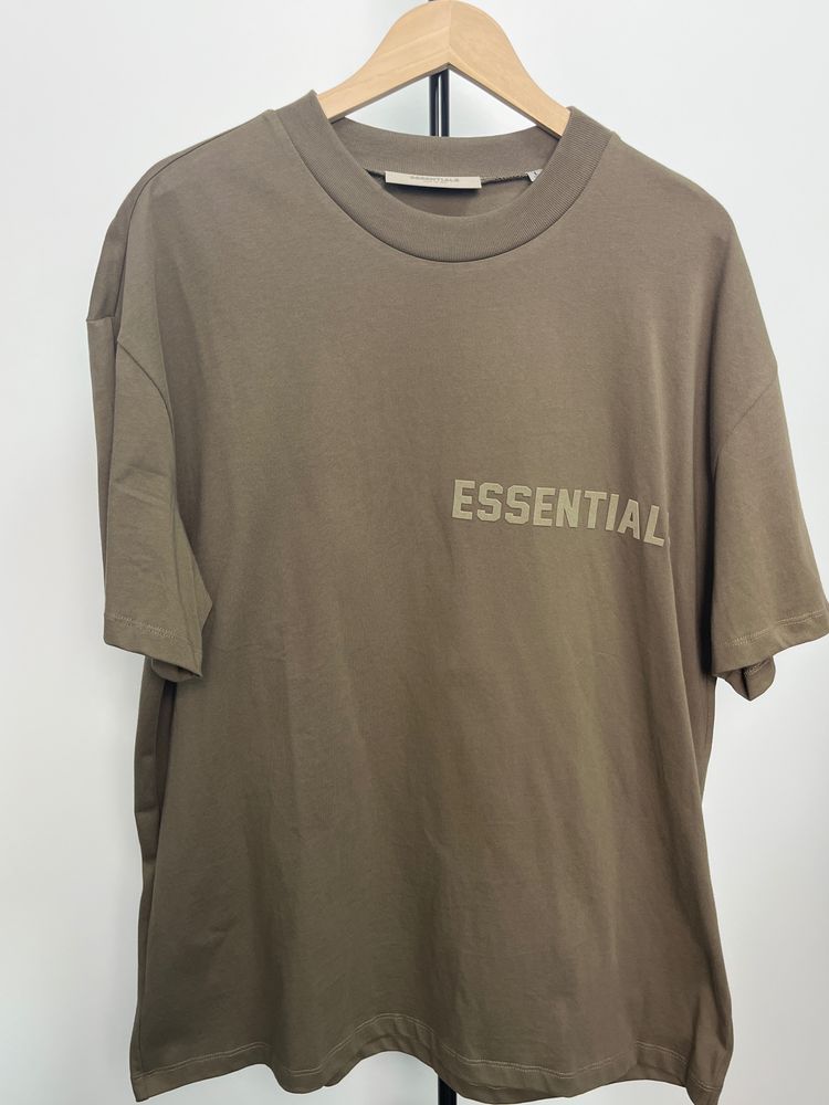 Essentials Brown T-Shirt With Essential Text product image